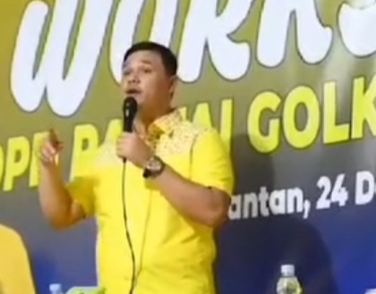Diacara AMPI Kuansing, Omongan Ketua DPD Golkar Adam Sukarmis 